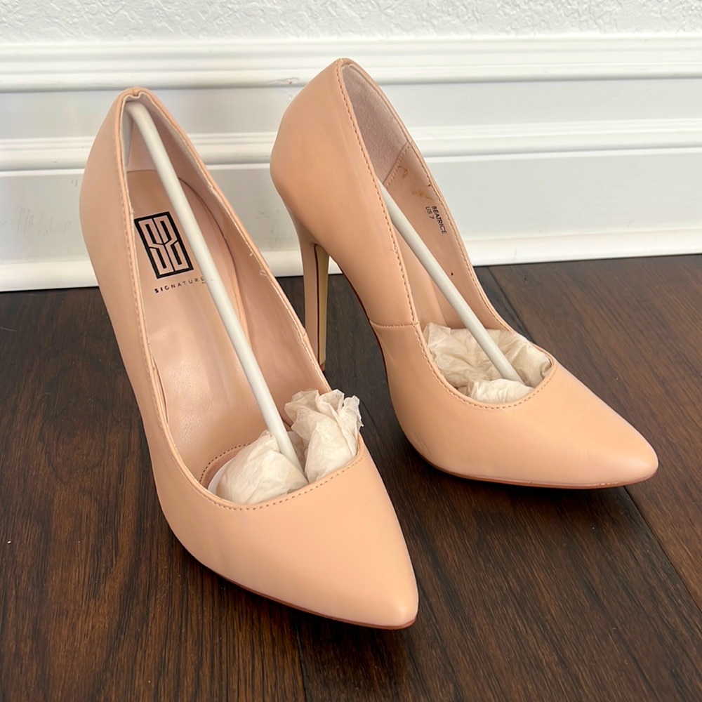 Beatrice nude heels size 7